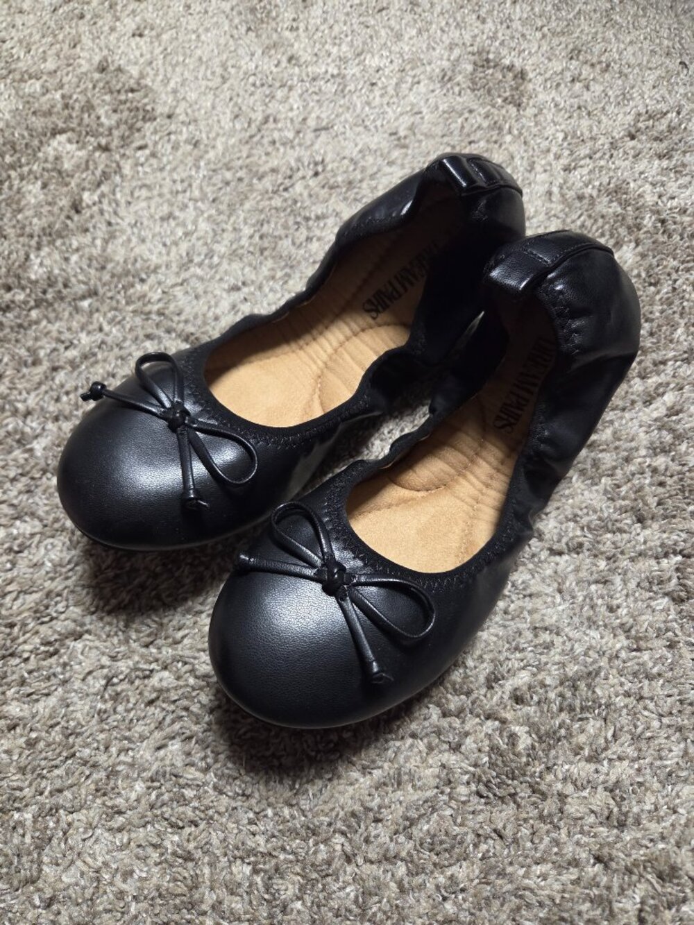 DreamPairs Black Ballet flats